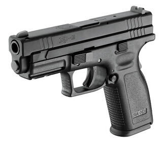 the XD Service Model 9mm Low Capacity also comes with a 10-round magazine for areas with magazine restrictions.
